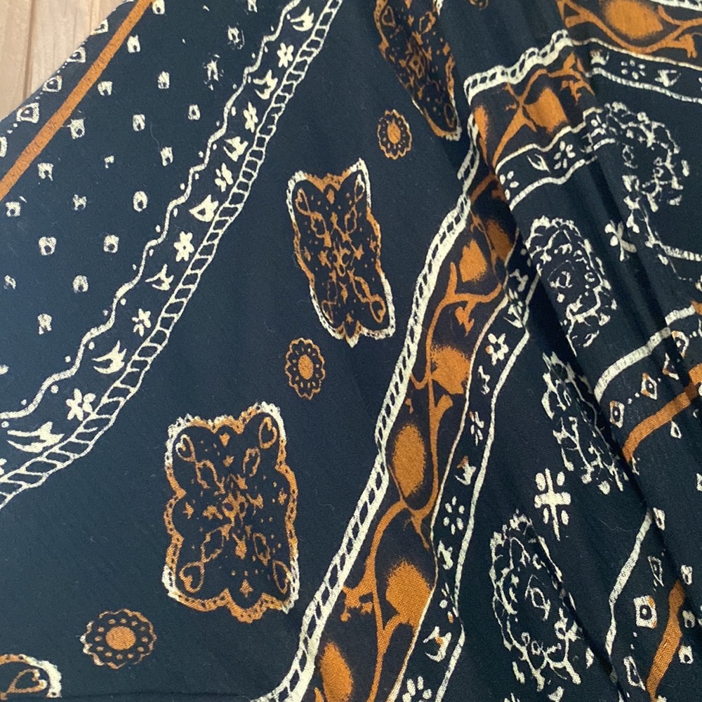 Black And Brown Patterned Jumpsuit - image 3